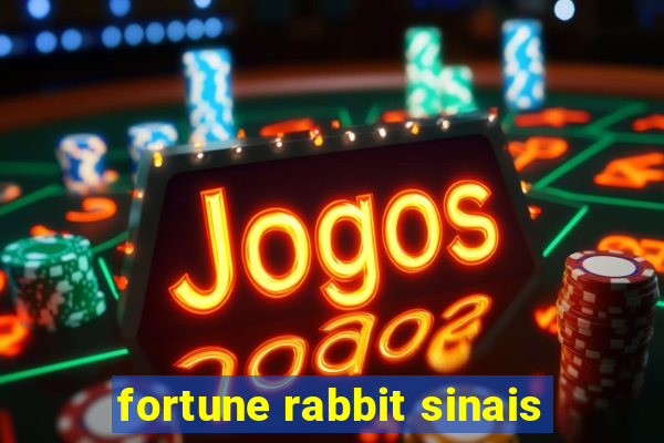 fortune rabbit sinais